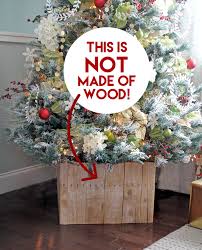 See more ideas about tree collar, christmas tree, christmas. Diy Faux Barn Wood Christmas Tree Collar The Craft Patch