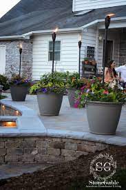 8 Ways To Perk Up Your Porch And Patio This Spring Stonegable Backyard Landscaping Backyard Patio Outdoor Patio