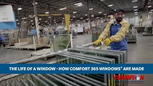 Champion windows has charged us the 30% fee of the total project ($5200) for providing a free consultation and a free remeasure and bid for concrete/footer work. The Life Of A Window How Comfort 365 Windows Are Made Youtube