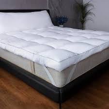 Burlwood Luxury 2 Down Mattress Topper Pillow Top Mattress Pad Mattress Pillow Top Mattress