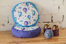 Meditation Pillow Handmade Zafu Round Pillow Meditation Zafu Yoga Zafu Yoga Pillow Meditation Cushion Meditation Props Organic Pillow Yoga Accessories