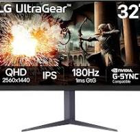Amazon.com: LG 32" Ultragear QHD (2560x1440) Gaming Monitor ...