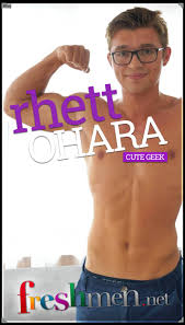 Freshmen: Rhett Ohara [Cute Geek Gets Naked for the Camera] - WAYBIG
