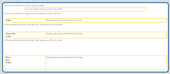 Rather than having to create your own fields for title, content, and button in your custom block, you can simply insert <innerblocks /> and use the block editor to build the content inside the block. Unwanted Vertical Space Before Table Style Innerblocks In Tikzposter Tex Latex Stack Exchange