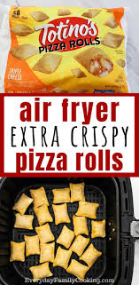 How To Make Frozen Totino S Pizza Rolls In An Air Fryer In 2020 Pizza Rolls Air Fryer Recipes Pizza Totinos Pizza Rolls