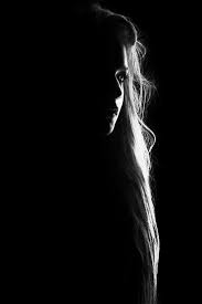 Artistic Black And White Woman Portrait Photography From The Darkness Silhouette Photography Low Key Portraits Shadow Photography