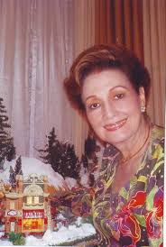 The 'Obamas' join Ingrid Santamaria's Christmas village