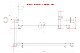 Chop Source Frame Jig Kits And Neck Centering Cones Motorcycle Frame Jig Parts Motorcycle Frames Chopper Frames Jig