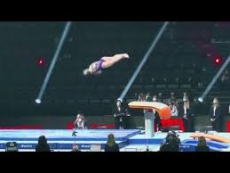 Next up in our 2021 series probably needs no introduction. Giulia Steingruber Vault 1 2 Qual European Championships 2021 Youtube
