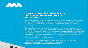 Presidential elections will be held in portugal on 24 january 2021. Constituicao De Bolsas De Agentes Eleitorais Perafita Lavra E Santa Cruz Do Bispo