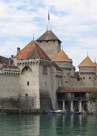 Chateau De Chillon Greeting Card For Sale By Amanda Mohler Chateau European Castles Castle