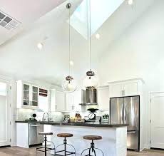 vaulted ceiling lighting