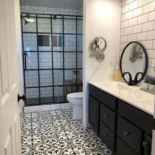 The average cost of a bathroom remodel was you may be tempted to upgrade your bathroom with a dramatic freestanding bath. Artea 10 X 10 Porcelain Patterned Wall Floor Tile Bathrooms Remodel Small Bathroom Remodel Bathroom Layout