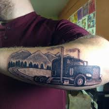 Semi truck tattoos 8 640 x 480 area 77com. Tattoo Uploaded By Lincoln Tansil Semi Truck I Dod A Few Weeks Ago Art Artist Apprentice Blackandgrey Fusionink Forearm Inkflikted 12046 Tattoodo
