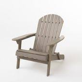 Noble House Obadiah Grey Folding Wood Adirondack Chair 8057 The Home Depot Wood Adirondack Chairs Adirondack Chair Folding Adirondack Chairs