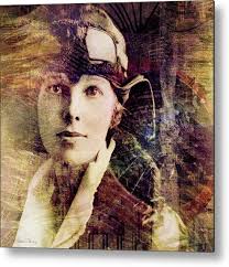 Amelia Metal Print