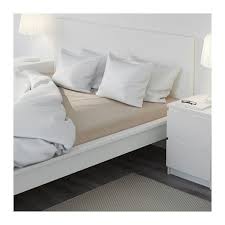 Malm Bed Frame High White Stained Oak Veneer Luroy Queen Ikea Malm Bed Frame Ikea Malm Bed Malm Bed