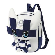 Tokyo Olympics 2020 Olympic Plush Toy Backpack Mascot Miraitowa Japan Backpack Bags Plush Dolls Tokyo Olympics