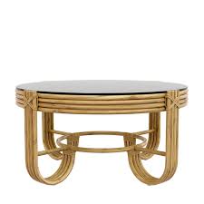 Shop with afterpay on eligible items. Pretzel Round Rattan Coffee Table 3d Model