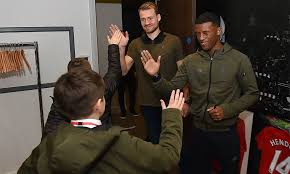 Free shipping options & 60 day returns at the official adidas online store. Lfc Duo Present Local School Kids With Free Match Tickets Liverpool Fc