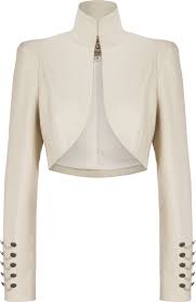 Exklusiver Janker Fur Damen In Creme Damen Bolero Fashion Clothes Bolero Jacket