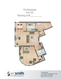 As of june 2021, the average apartment rent in dupont circle is $1,773 for a studio, $2,369 for one bedroom, $3,564 for two bedrooms, and $3,583 for three bedrooms. Unique Corner Unit Floor Plan The Baystate Apartments In Dupont Circle Wc Smith Floor Plans Tiny House Plans Apartment