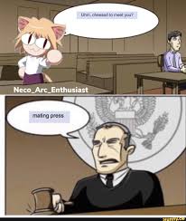 Uhm, cheesed to meet you? Neco_Are_Enthustast mating press - iFunny Brazil