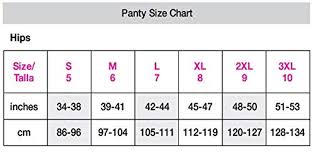 Maidenform Panties Size Chart Best Picture Of Chart