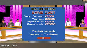 Deal or no deal 'banker' revealed to be show producer glenn hugill by pointless star richard osman identity of the haggling voice at the end of the line in channel 4 game show is revealed by. Deal Or No Deal The Official Pc Game Screenshots For Windows Mobygames