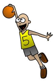 Starting at the ear section of the helmet, draw a line across the face for the face mask. Drawing A Cartoon Basketball Player