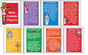 What are the 5 basic prayer. Basic Catholic Prayers Booklets Wallstory Llfc050