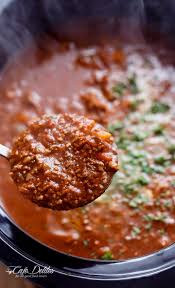 Easy To Make Rich And Rustic Slow Cooker Bolognese Sauce Packed With So Much Flavour T Slow Cooker Bolognese Slow Cooker Bolognese Sauce Slow Cooker Spaghetti