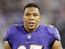 Ray Rice returns to Ravens' facility to speak to rookies