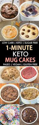 Best Easy Keto Mug Cake Recipes Paleo Vegan Mug Brownie Recipes Keto Mug Cake Easy Mug Cake
