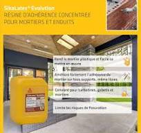 SIKA - Résine d'adhérence - SikaLatex Evolution - Résine d'accrochage pour  l'adhérence et l'étanchéité des mortiers et enduits - Prêt à l'emploi - ...