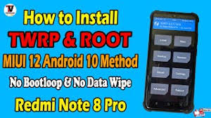 Team win takes no responsibility for any damage that may occur from installing or using twrp. How To Install Twrp And Root Miui 12 Android 10 Method On Redmi Note 8 Pro 100 Safe Method Youtube