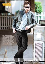 Royal Tag Winter 14 Pu Leather Jacket Non Denim Pants Casual Shirt Smart Casual Wear Pu Leather Jacket Casual Shirts