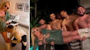 Britney Spears Throws Sexually-Charged Divorce Party with Shirtless Men