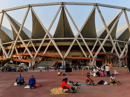 It has a capacity to seat 40,000 people. As India Take On Ghana In Fifa U 17 World Cup Delhi Police Issue Traffic Advisory