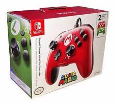 Notify me about new will new super mario bros u support pro controller? Faceoff Deluxe Wired Pro Controller Super Mario Luigi Pad Nintendo Switch Pdp Ebay