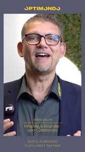 Sven: Inhaber u. Gründer Optimondo GmbH, „E-Commerce ist seine  Leidenschaft, denn nirgendwo anders schafft man es seine Produkte dem  Endkunden so schnell weltweit zugänglich zu machen, wie über die ...