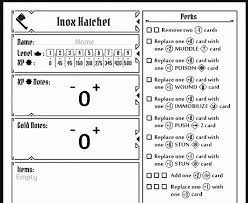 Gloomhaven Jaws Of The Lion First Look At Red Guard And Hatchet Characters The Boardgames Chronicle