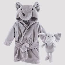 Hudson baby animal hooded bath robe is an adorable and practical accessory for after your baby's bath. Baby Robes Target