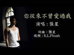 你从來不曾爱过我 演唱 張星 youtube playlist movie posters try again