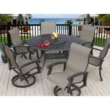 Alternatively, round outdoor dining sets are perfect for game nights or gathering to chat with. Round Patio Dining Sets For 6 Https Www Otoseriilan Com In 2021 Patio Patio Furniture Dining Set Patio Pavers Design