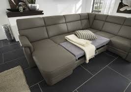 Grand Canape D Angle Convertible 6 Pl En U Cuir Elektra