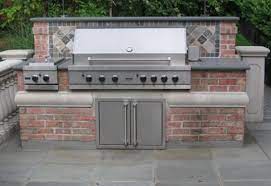 Most designs have a matching flooring pattern in the same brick material. Brick Barbeque Veneer Landscaping Network