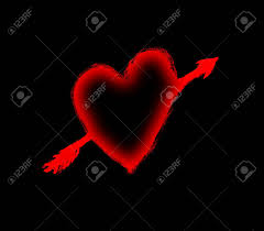 Rough Red Pencil Drawn Red Filled Heart Shape With Black Center Stock Photo Picture And Royalty Free Image Image 93632035 Tutorial on how to create a heart using butterflies cut out using a silhouette cameo. rough red pencil drawn red filled heart shape with black center