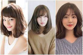 Model rambut layer bisa kamu gunakan untuk rambut panjang dan pendek sebahu. 9 Inspirasi Model Rambut Sebahu Untuk Rambut Tipis Ala Korea Womantalk Com Line Today
