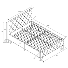 This doesn't fit the vehicle based on the information you provided. Dhp Dakota Faux Leather Upholstered Queen Platform Bed In Black 4027009